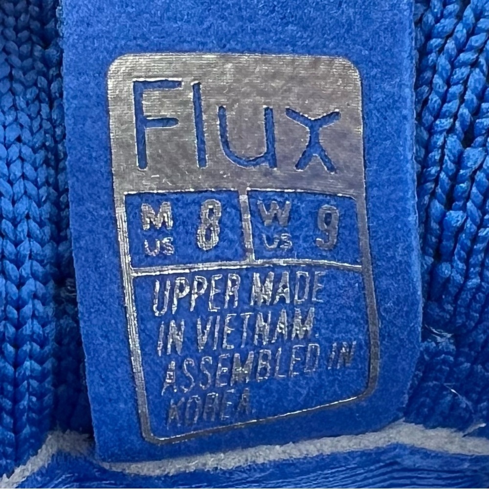 Blue Knit Athletic Sneakers - Flux Women’s Casual Trainers - Picture 8 of 8
